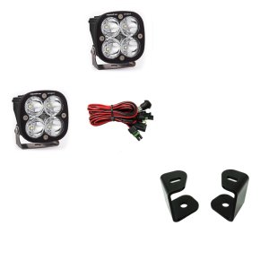 Dodge Ram 1500 Lights - A-Pillar - Baja Designs - Squadron Sport - `09-`19